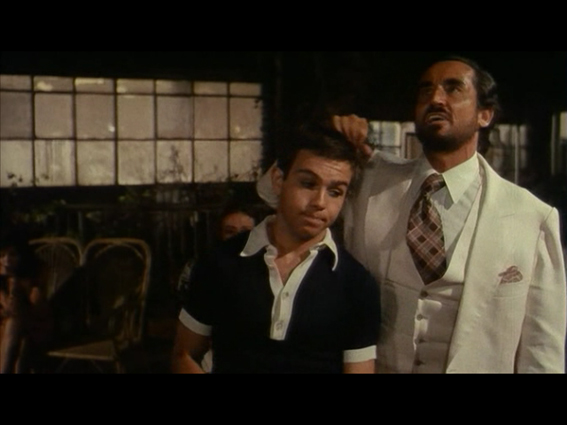 Vittorio Gassman e Alessandro Momo nel film capolavoro di Dino Risi Profumo di donna (1974)
